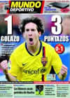 Portada Mundo Deportivo del 19 de Abril de 2009