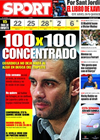 Portada diario Sport del 21 de Abril de 2009