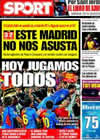 Portada diario Sport del 22 de Abril de 2009