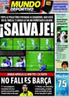 Portada Mundo Deportivo del 22 de Abril de 2009