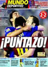 Portada Mundo Deportivo del 26 de Abril de 2009