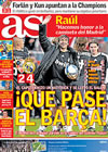 Portada diario AS del 27 de Abril de 2009