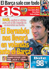 Portada diario AS del 28 de Abril de 2009