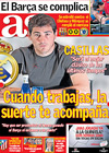 Portada diario AS del 29 de Abril de 2009