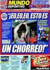 Portada Mundo Deportivo del 4 de Mayo de 2009