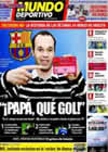 Portada Mundo Deportivo del 8 de Mayo de 2009