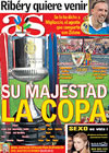 Portada diario AS del 13 de Mayo de 2009