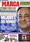 Portada diario Marca del 15 de Mayo de 2009