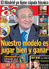 Portada diario AS del 2 de Junio de 2009