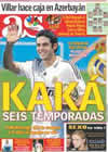 Portada diario AS del 9 de Junio de 2009