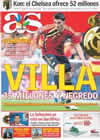 Portada diario AS del 11 de Junio de 2009