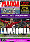 Portada diario Marca del 15 de Junio de 2009