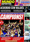 Portada Mundo Deportivo del 19 de Junio de 2009