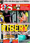 Portada diario AS del 27 de Junio de 2009