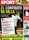 Portada diario Sport del 2 de Julio de 2009