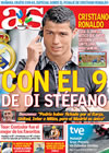 Portada diario AS del 5 de Julio de 2009