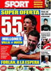 Portada diario Sport del 5 de Julio de 2009