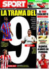 Portada diario Sport del 9 de Julio de 2009