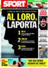 Portada diario Sport del 15 de Julio de 2009