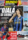 Portada Mundo Deportivo del 18 de Julio de 2009