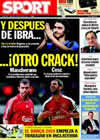 Portada diario Sport del 22 de Julio de 2009