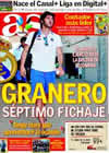 Portada diario AS del 23 de Julio de 2009