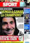 Portada diario Sport del 25 de Julio de 2009