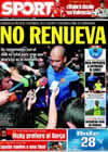 Portada diario Sport del 31 de Julio de 2009