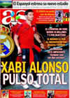 Portada diario AS del 2 de Agosto de 2009