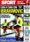 Portada diario Sport del 2 de Agosto de 2009