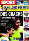 Portada diario Sport del 5 de Agosto de 2009