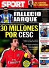 Portada diario Sport del 9 de Agosto de 2009