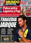 Portada Mundo Deportivo del 9 de Agosto de 2009