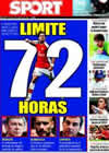 Portada diario Sport del 15 de Agosto de 2009