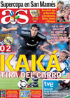 Portada diario AS del 16 de Agosto de 2009