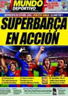 Portada Mundo Deportivo del 16 de Agosto de 2009