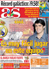 Portada diario AS del 17 de Agosto de 2009