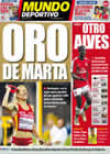 Portada Mundo Deportivo del 18 de Agosto de 2009