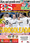 Portada diario AS del 20 de Agosto de 2009