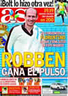 Portada diario AS del 21 de Agosto de 2009