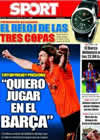 Portada diario Sport del 22 de Agosto de 2009