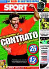 Portada diario Sport del 26 de Agosto de 2009