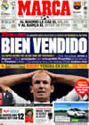 Portada diario Marca del 28 de Agosto de 2009