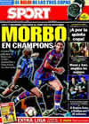 Portada diario Sport del 28 de Agosto de 2009