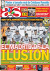 Portada diario AS del 29 de Agosto de 2009