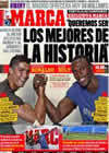 Portada diario Marca del 31 de Agosto de 2009