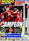Portada Mundo Deportivo del 6 de Septiembre de 2009