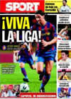 Portada diario Sport del 12 de Septiembre de 2009