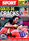 Portada diario Sport del 13 de Septiembre de 2009