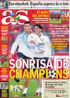 Portada diario AS del 15 de Septiembre de 2009